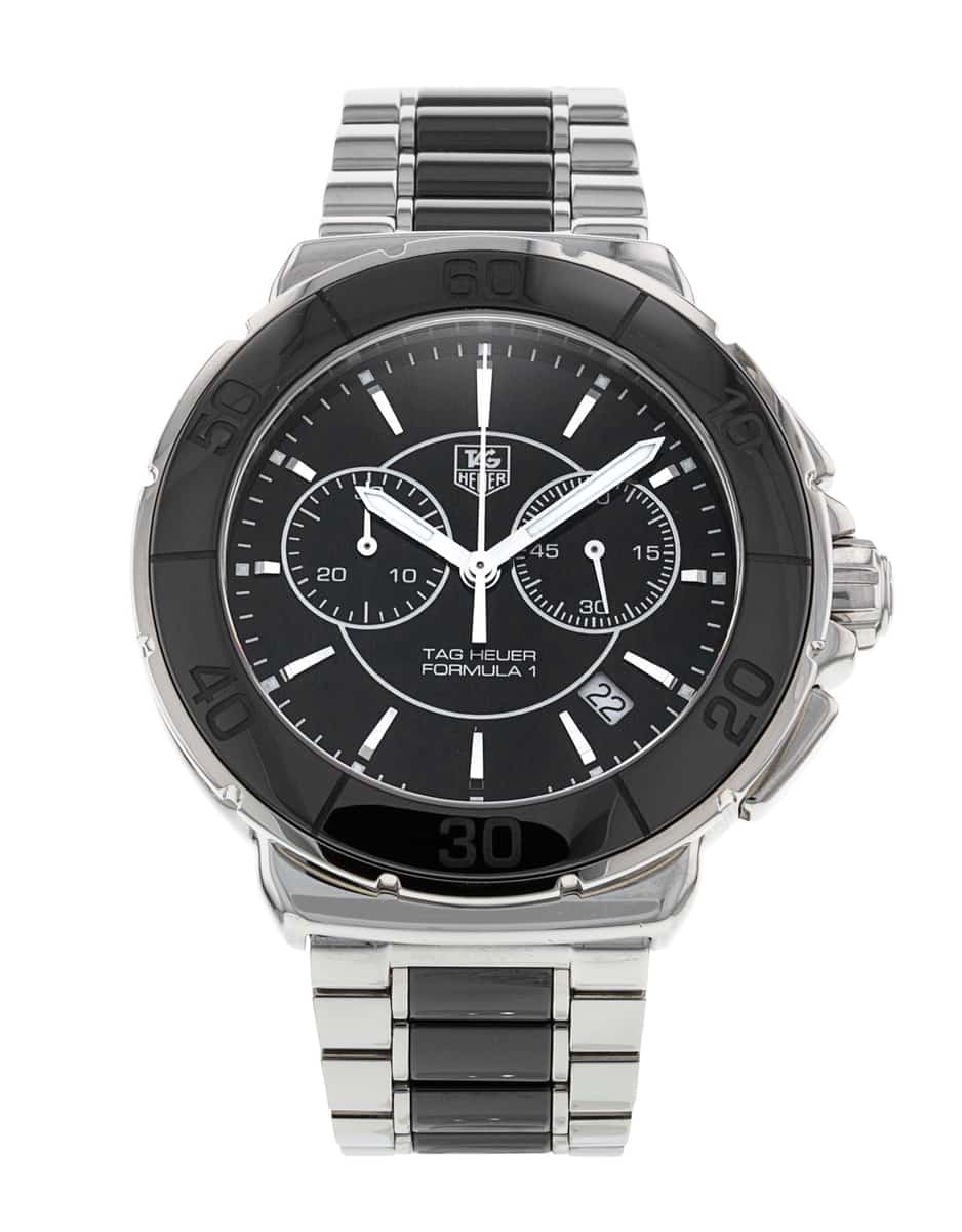 Tag Heuer Formula 1 Black Dial Bracelet Strap